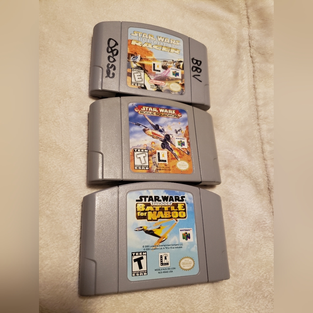 N64 Star Wars Game Bundle